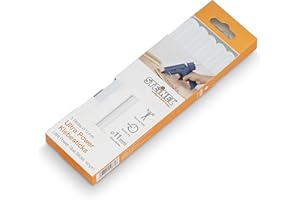 Steinel Ultra Power Sticks, Ø11 mm, Craft Glue, hot melt Adhesive, Transparent, 60 g, 5 pcs