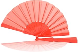 HOUSY Ventaglio da Borsetta Portatile - Ventagli Colorati Eleganti per Matrimoni, Viaggi e Mare