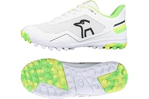 Kookaburra KC 5.0 Rubber Sole Cricket Shoe - Yellow/Green - 5