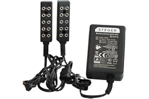 Kahlert Licht Ruhe-/Flackerlichttrafo für Puppenstuben und Weihnachtskrippen, schwarz