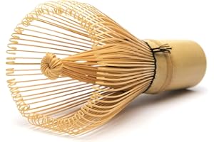 ‎TEA EXCLUSIVE tea exclusive - Matcha Besen | Meisterklasse mit mehr als 100 Borsten | handgefertigt aus Natur-Bambus | für perfekten cremigen Matcha-Schaum | Original Chasen Matcha Whisk aus Japan