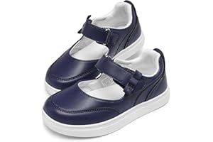 DREAM PAIRS Scarpe da Ginnastica per Bambina Mary Jane con Cinturino Scarpe da Scuola per Bambine Morbide Scarpe Basse da Passeggio per Feste
