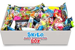 ‎TISE SÜSSWAREN XL 5kg Fruchtgummi & bunte Süßwaren Mischung Groß- und Kleinteile einzeln Verpackt für Wurfmaterial/Geburtstag/Party/Candybar/Großfamilie