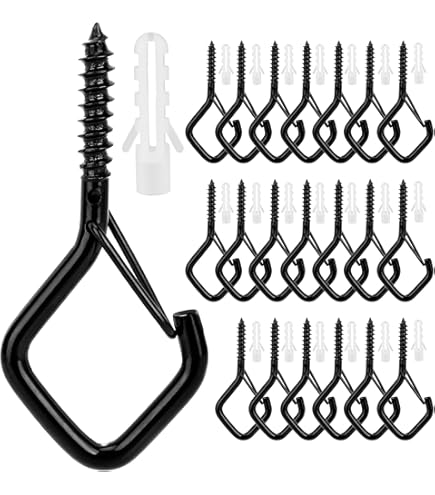 Gudalea Set 70 Ganci A Vite - 6 Misure Per Appendere Chiavi, Tazze E Decorazioni - Foto 4