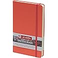 Royal Talens Art Creation Sketchbook 80 Sheets, 13 cm x 21 cm, Coral Red