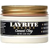 Layrite Cement Clay 42g | Strong Hold | Water Soluble | Matte Finish