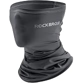 ROCKBROS UPF 50 Summer Neck Gaiter for Cycling and Motorcycling | Breathable, elastic, multifunctional and UV400 protection,