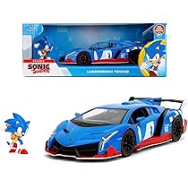 Jada - Sonic Lamborghini 1:24 253255082 + 8 Years Diecast with