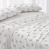 Burrito Blanco | Bed Sheet Set 100% Cotton Bed 150-160 Beige | 4 pieces: fitted sheet, top sheet and 2 pillowcases | 144 thre