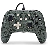 Nintendo Switch i&ccedil;in geliştirilmiş kablolu PowerA Controller &ndash; Power-Up Mario, Gamepad, oyun kumandası, kablolu denetleyici, 