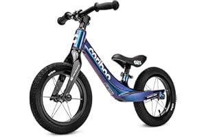 cariboo Magnesium Air Bicicleta Infantil 3 Años Sin Pedales Ajustable Robusta Ligera Ruedas 12 Pulgadas Bicicleta Equilibrio