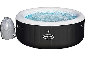 ‎BESTWAY Bestway Lay-Z-Spa Miami AirJet aufblasbarer Whirlpool für bis zu 4 Personen, rund, 180x66 cm