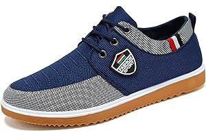 CEQEMOU Mocassins pour Hommes Pantoufles Baskets Chaussures de Sport Chaussures Respirantes Chaussures de Course légères Chaussures Pieds Nus