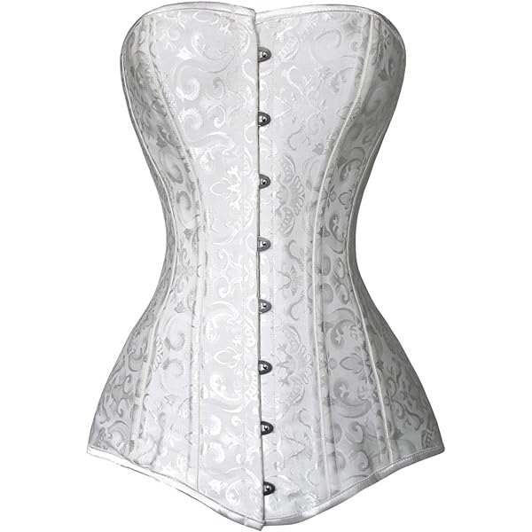 Buy SHAPERX Women 26 Steel Boned Mesh Corsets Longline Heavy