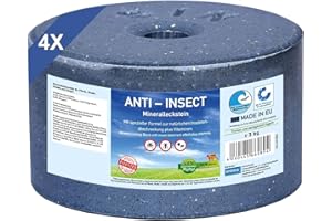 Salt Licks for Horses – IMIMA Mineral Anti-Insect Set 4 x 3kg – For Horses, Sheep, Goats, Wildlife, Cattle – Mineral Block (4 x 3kg)