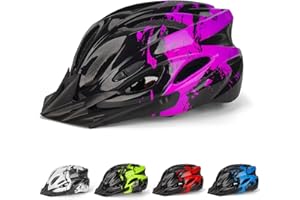 MOPLASZ Casco per Bambini 50-59CM Casco Bici Bambino per ragazzi ragazze con Visiera per Scooter BMX Scooter Roller Ride Regolabile per 5-15 Anni