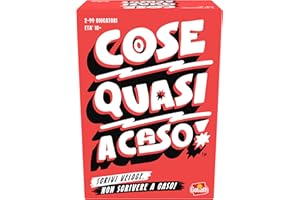 Goliath - COSE QUASI A CASO - Gioco da Tavolo per Famiglie e Bambini 10+ - Gioco di Parole Veloce e Divertente - Party Game in Italiano - Gioco Educativo di Lessico - 2-6 Giocatori - 15 Min