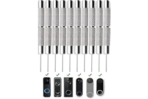 AYWFEY 10 Stück Türklingel-Entfernungsstift, Entriegelungsschlüssel, Video-Türklingel von der Halterung entfernen, kompatibel mit Nest Video Türklingel Arlo Video Blink Google Nest Eufy Video Türklingel