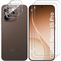 TingYR Vetro Temperato Per Oppo Reno5 Z 5G (2 Pezzi) - Durezza 9H, Antigraffio, Installazione Senza Bolle - Nero - 2