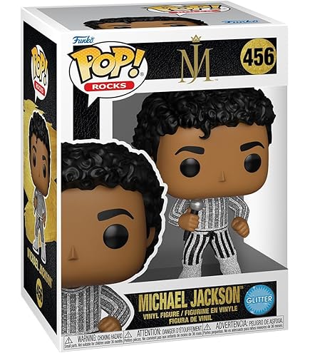 Funko POP! Rocks Michael Jackson Billie Jean Vinyl Figure, 3.75