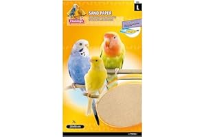 Cajou 84 Stück Vogel-Sandteppich hygienisch sauber, einfach zu reinigen (28 x 46 cm)