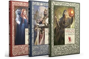 Collezione Le Cronache di Excalibur Pack I. Contiene 3 libri: Il Mago Merlino e il potere del drago, Il Re Artù ed Excalibur nella roccia e La Fata Morgana e il fuoco della vendett