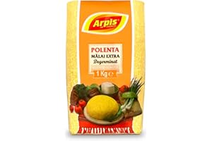 SAM MILLS Harina de Maíz Malai - Polenta Precocida - 1kg - Propiedades Antioxidantes - Alternativa Saludable a la Pasta - Preparación Rápida - Ideal para Múltiples Recetas