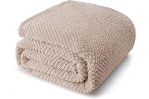 ‎WHALE FLOTILLA Whale Flotilla Kuscheldecke Decke, Flauschig Sofadecke Fleecedecke, Weiche und Warme Wohndecke Tagedecke für Jahreszeiten, 150x200 cm, Camel