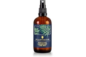 Plantsmith Perfecting Houseplant Care Mist, Premium Plant Spray for Indoor Plants, Growth Aid for Healthy Long Lasting Leaves & Flowers - 100ml Bottle