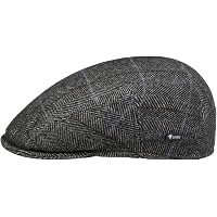 Jack Pyke Wool Blend Flat Cap - Classic Tweed Style, 61cm Head Size
