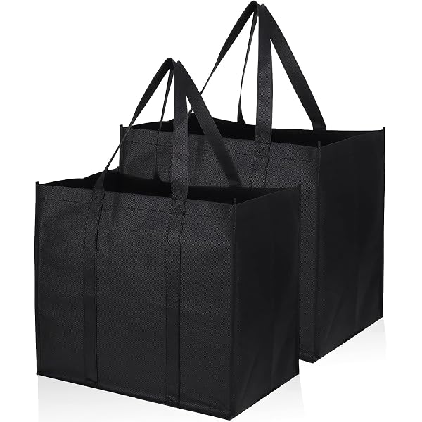 Borsa Tote Linkidea Extra Large: Borsa Per La Spesa Riutilizzabile, Pieghevole, 50L Con Portabottiglie Integrato