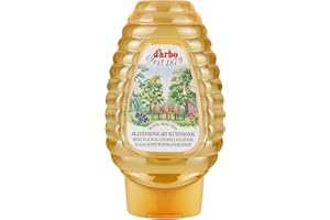 Darbo, Squeezer Miele di Acacia con Miele Millefiori, Dosatore dal Gusto Dolce e Inconfondibile, Ideale per Colazioni a Buffet, Senza Glutine, Dosaggio Facile e Pulito, Confezione da 500g