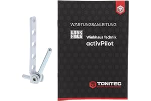 Roulements d'angle Winkhaus EL.K 6-3-16 - Blanc RAL 9016 - Avec instructions d'entretien ToniTec ActivePilot (français non garanti).