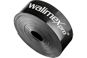 Walimex pro Cinta magnética con Peso de 2,7 m, Banda magnética para Fondos de Papel y Fondo para Estudio fotográfico, Ideal para fotografía de Estudio