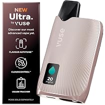 Vuse Ultra  Smart Vape with LED Display, Premium E-Cigarette Pod System,  Flavour AutoTune, Cloud Control & MyVuse App for a Personalised Vaping  Experience, Rose Gold: Amazon.co.uk: Everything Else
