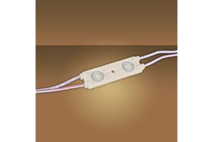 MEXTRONIC 20x 2er módulos de potencia HL02 0.72W 3000K 12V IP65 LED