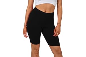 Missloved Ladies Womens Cycling Dancing Gym 1/2 Leggings Active Casual Shorts