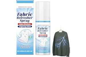 MENUY Antistatik Spray Kleidung, Reduziert effektiv statische Aufladung, Textilerfrischer für Kleidung, Textilien, Polster und Autositze, Anti Statik Spray Kleidung (100 ml)