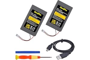 DuraPro 2X 1800mAh Akku Batteries LIP1859/LIP1472/LIP1359 für Sony PS3 PlayStation 3 Dualshock Wireless Controller