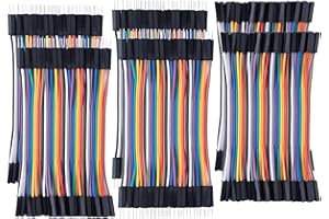AYPZUKE 240Piezas 10cm Breadboard jumper Dupont wires cable Hembra a Hembra/Macho a Macho/Macho a Hembra compatible Arduino Raspberry Pi