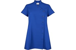 Proluxe Essentials Túnica de Belleza para el Cuerpo Cruzado Peluquería SPA Masaje Terapeuta Trabajo de Salud Uniforme de salón de uñas