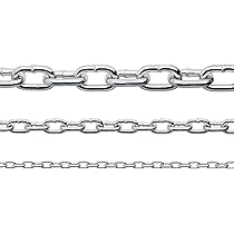 Catena In Acciaio Inox AISI 316 - 10 Metri 6mm Per Edilizia, Fai Da Te E Recinzioni (Portata 1250 Kg)