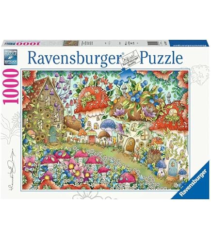 Puzzle 1000 Pezzi Seaside Town – Città Di Mare Con Trattori, 70x50 Cm, Per Adulti E Ragazzi