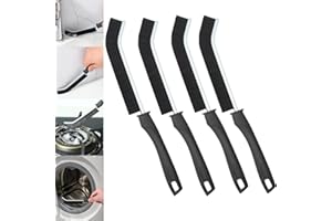 AOOGON Bush 4 Pezzi Spazzola Pulizia Delle Fessure, Multifunzionale Spazzola Fughe, Spazzola Pulizia Delle Fughe con Manico Design per Bagno, La Cucina, Casa