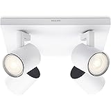 Philips 5309431P0, myLiving LED Spot Runner 4flg, 920lm, Weiß, Metall, 3.5 watts, Integriert, 24 x 24 x 10.9 cm