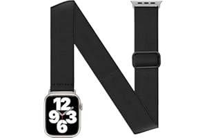 BALALA Ankle/Arm Band Compatible with Apple Watch Band 49 mm For Women Men, Stretchy Band Adjustable Bracelets For iWatch Series 9 8 7 6 5 4 3 2 1 SE