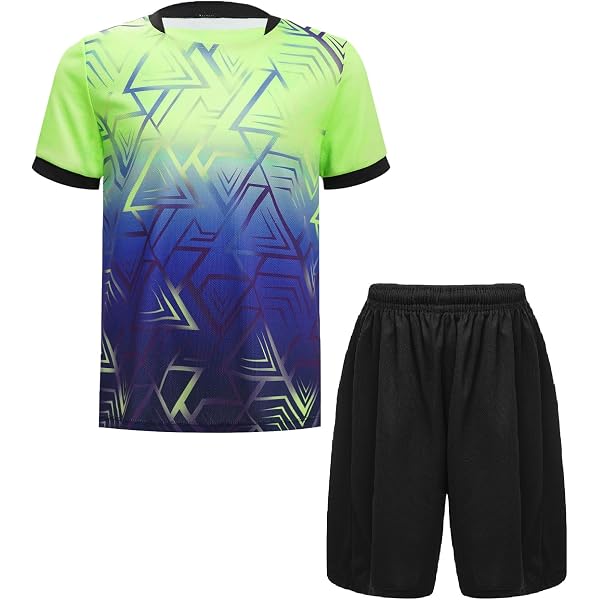 Ensemble Football Enfant Garçon - T-shirt Et Short Sport Polyester 5-16 Ans