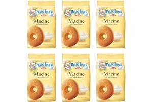 x 6 Mulino Bianco Macine med färsk grädde UTAN PALMENolja 800 g