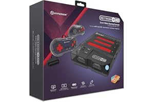 Hyperkin RetroN 3 HD 3-in-1 Retro-Gaming-Konsole für NES, Super Famicom und Genesis / Mega Drive (Space Black) - Sega Genesis