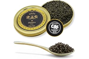 Osietra Kaviar Select - Cuchara de nácar (125 g) Cría de la UE